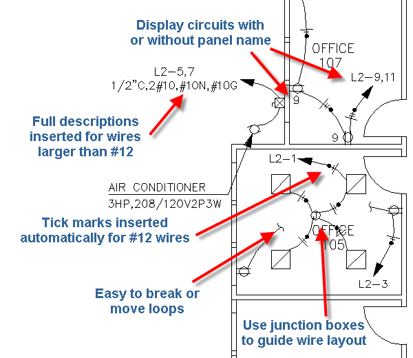 circuit drafting autocad