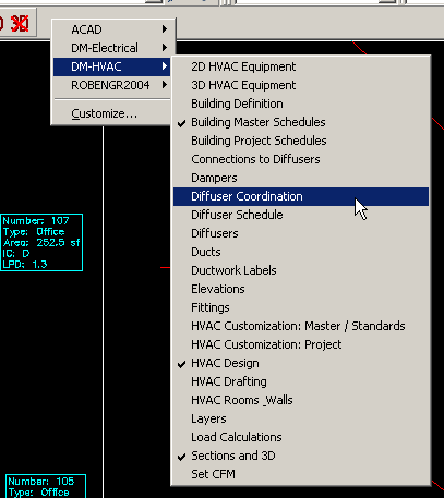 Displaying Toolbars In Autocad Design Master Software