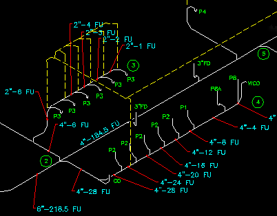 Plumbing Isometric Riser Diagram