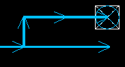 Example of good perpendicular connection